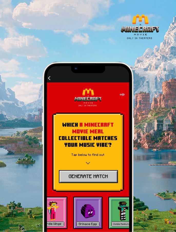 McDonald's x A Minecraft Movie
